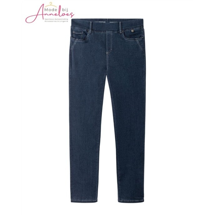 Anna Montana broek 1021 Angelika Thermo Blue black Anna Montana broek 1021 Angelika Thermo Blue black